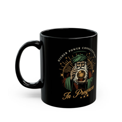 HP Consult Black Mug (11oz)