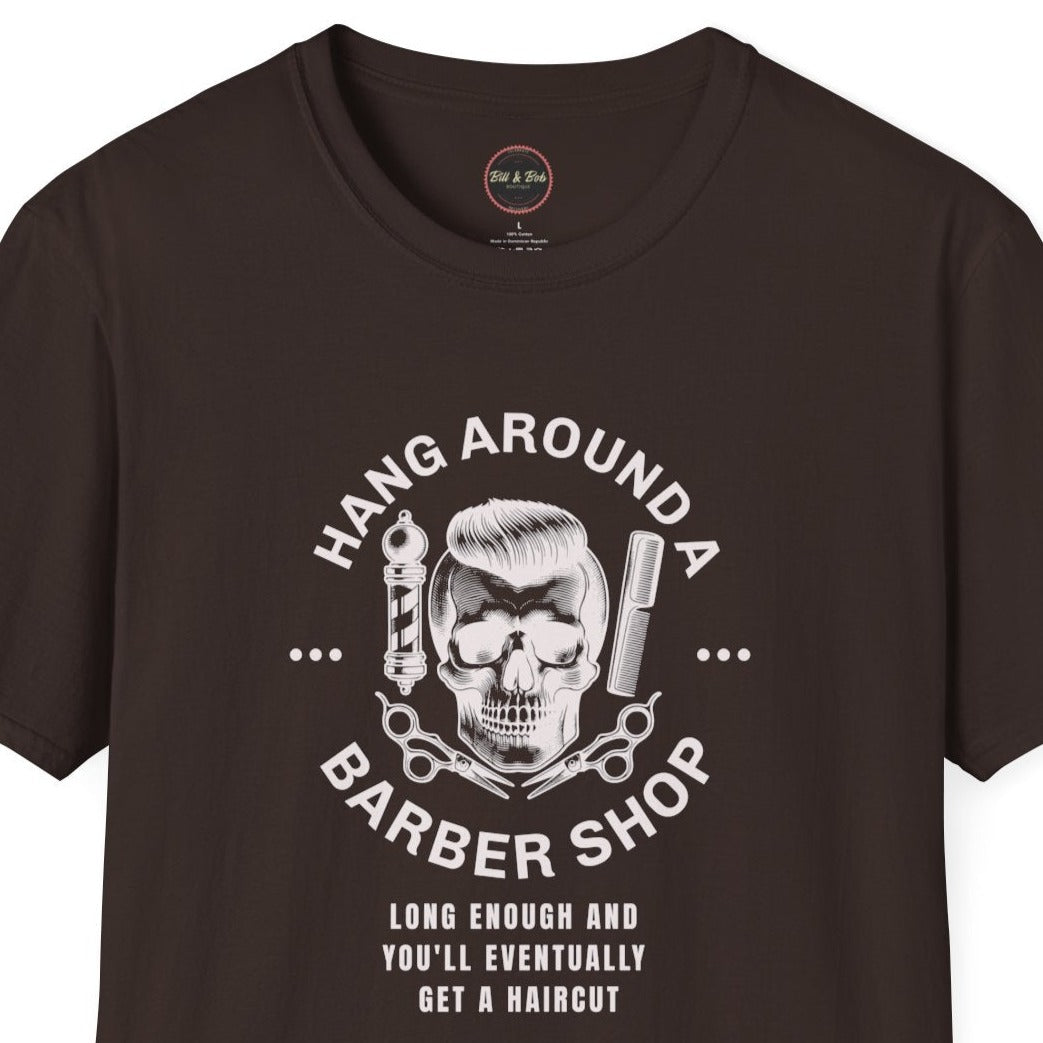 Barber Shop Unisex Softstyle T-Shirt