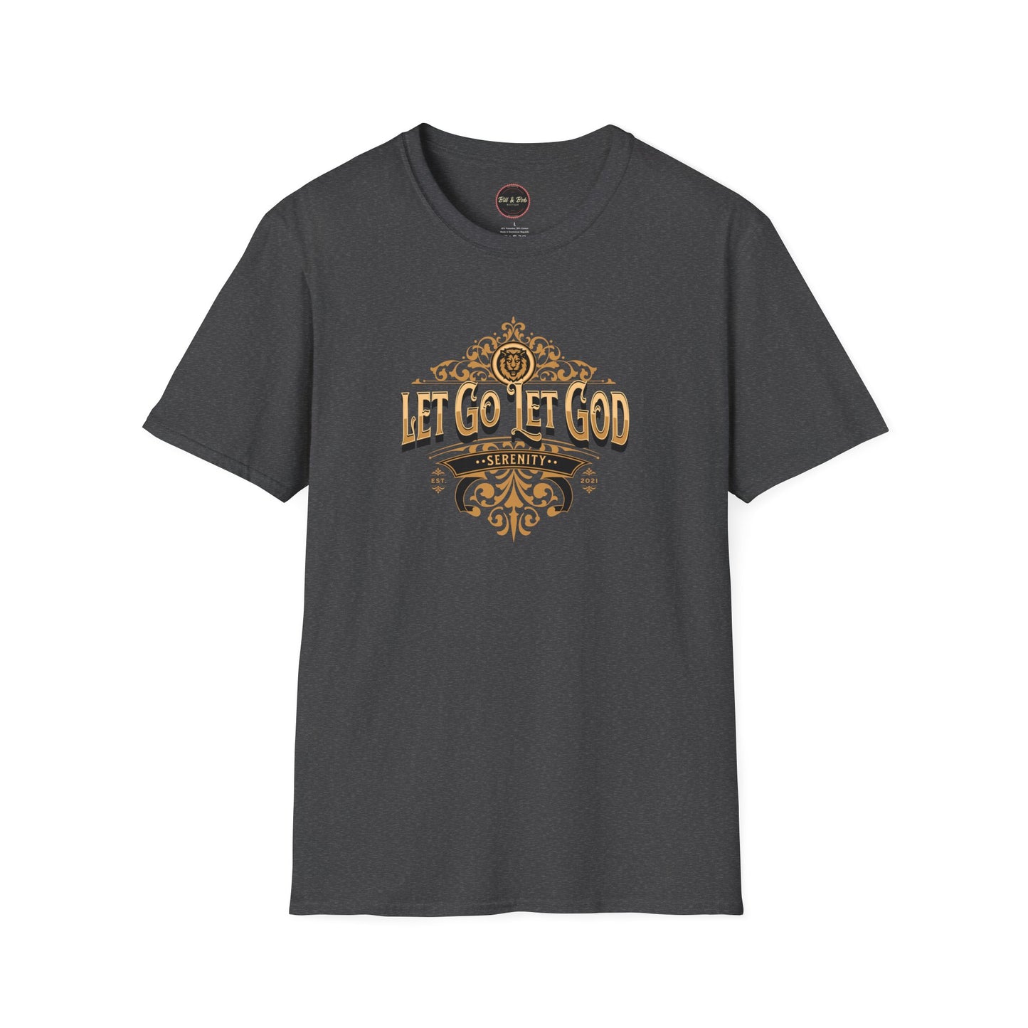 Let Go Let God Unisex Softstyle T-Shirt