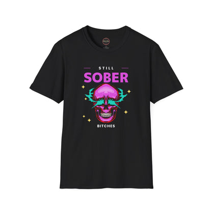 Still Sober Bitches Unisex Softstyle T-Shirt