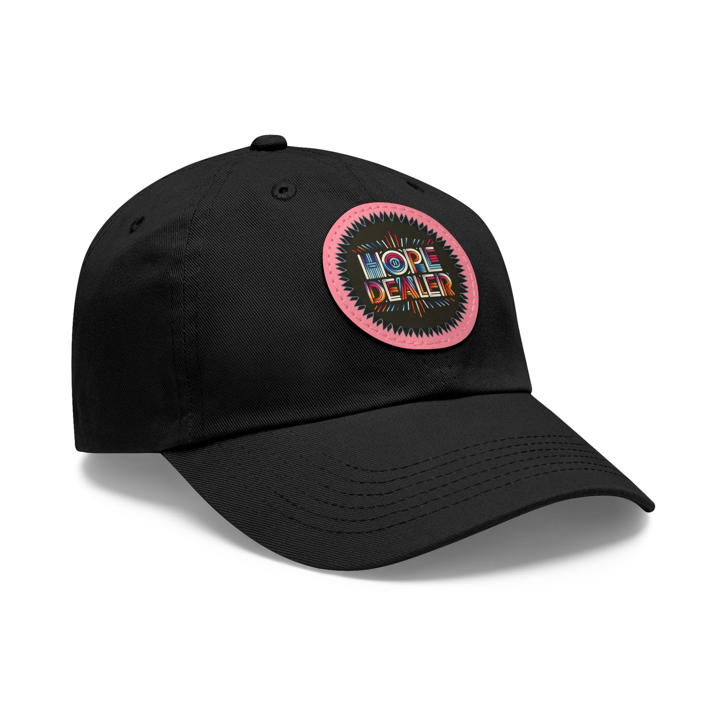 Hope Dealer Baseball Cap  Leather Patch (Round)