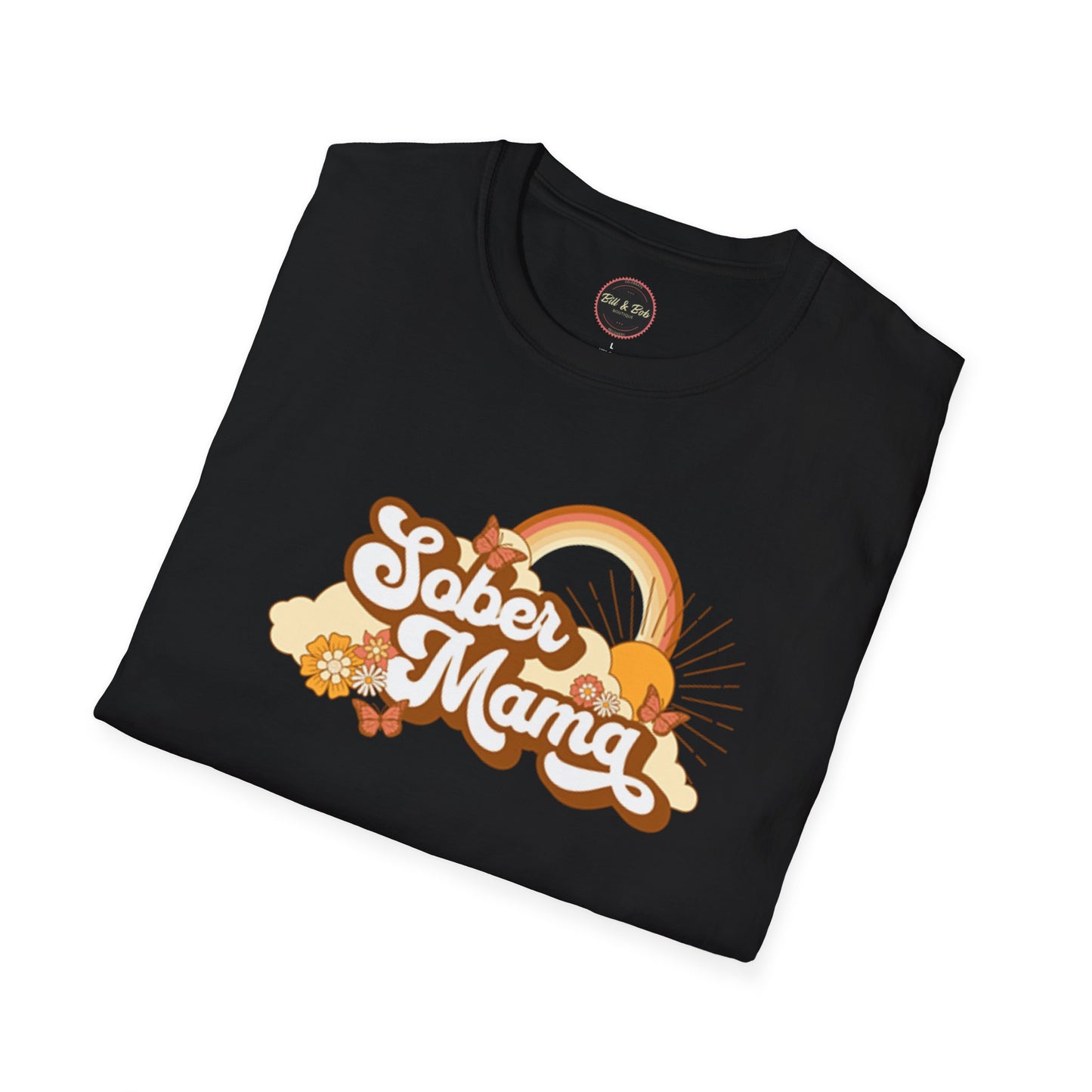 Sober Mama Unisex Softstyle T-Shirt