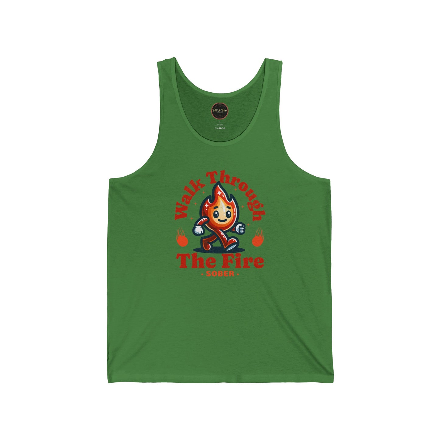 Walk Through the Fire Unisex Jersey Tank