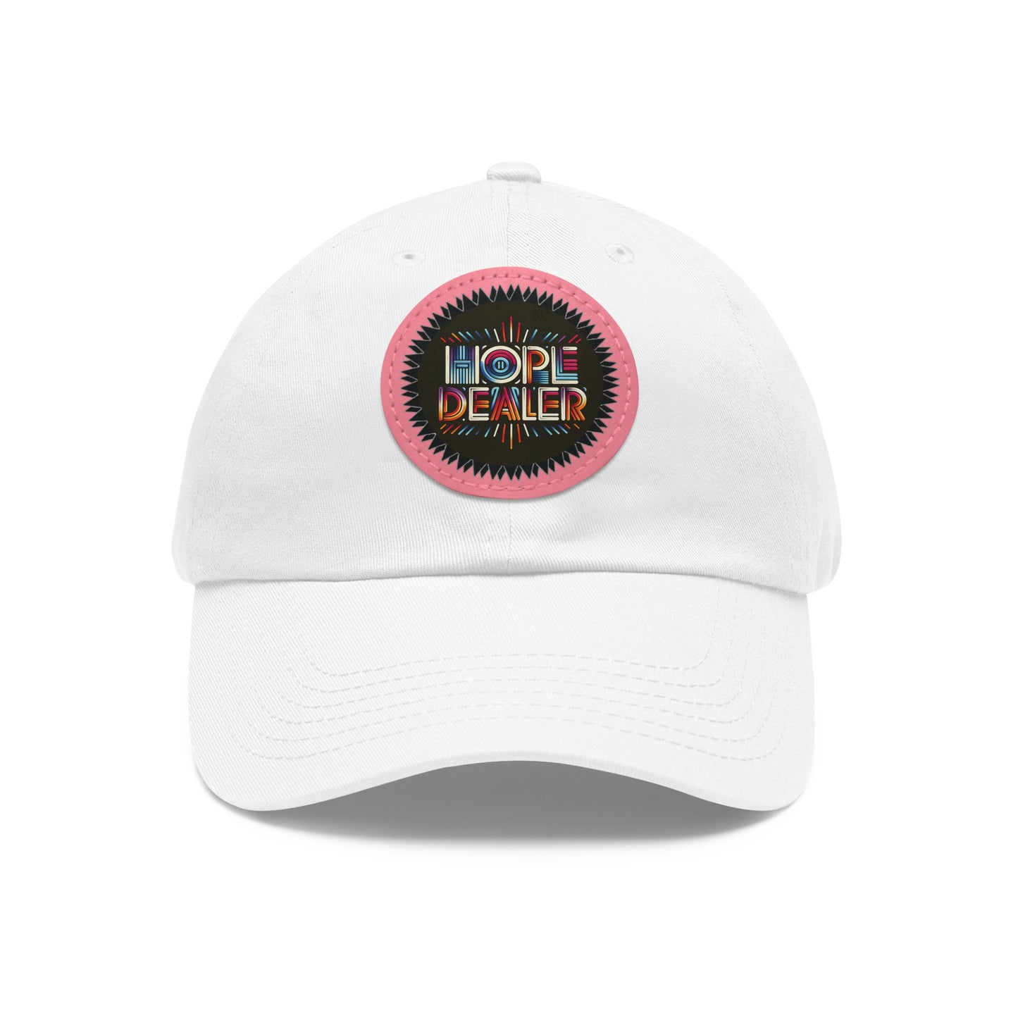 Hope Dealer Baseball Cap  Leather Patch (Round)