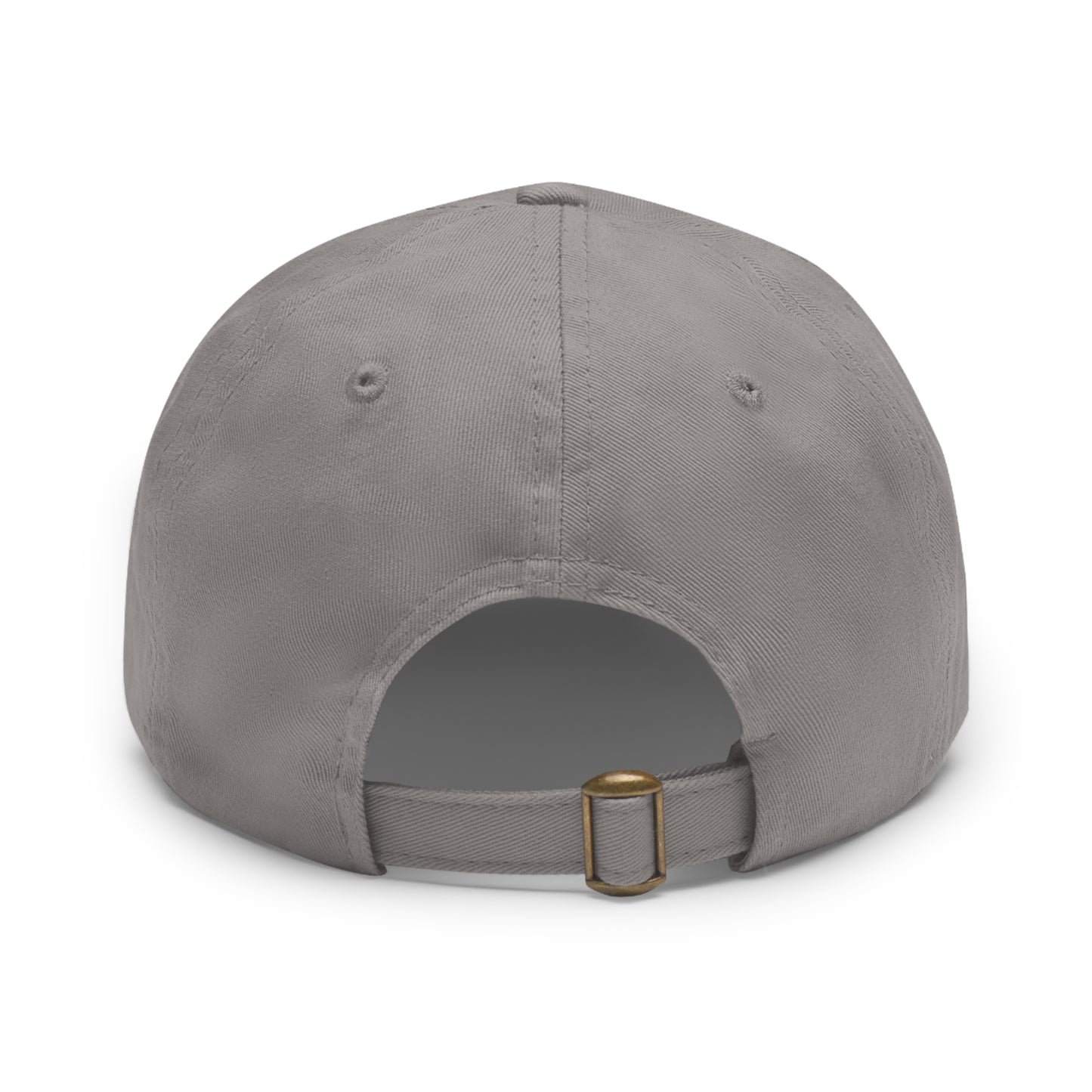 One Day Easy Does It Dad Hat with Leather Patch (Round)