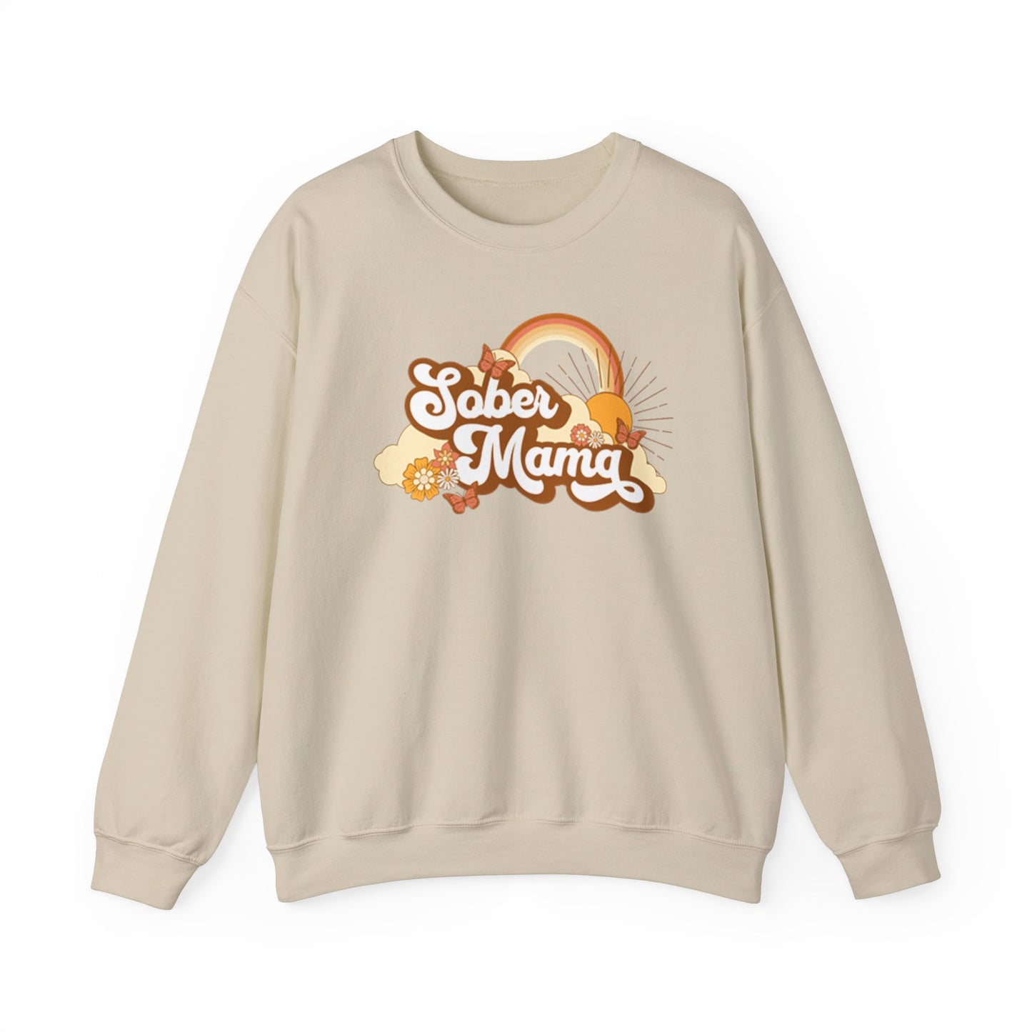 Sober Mama Unisex Heavy Blend™ Crewneck Sweatshirt