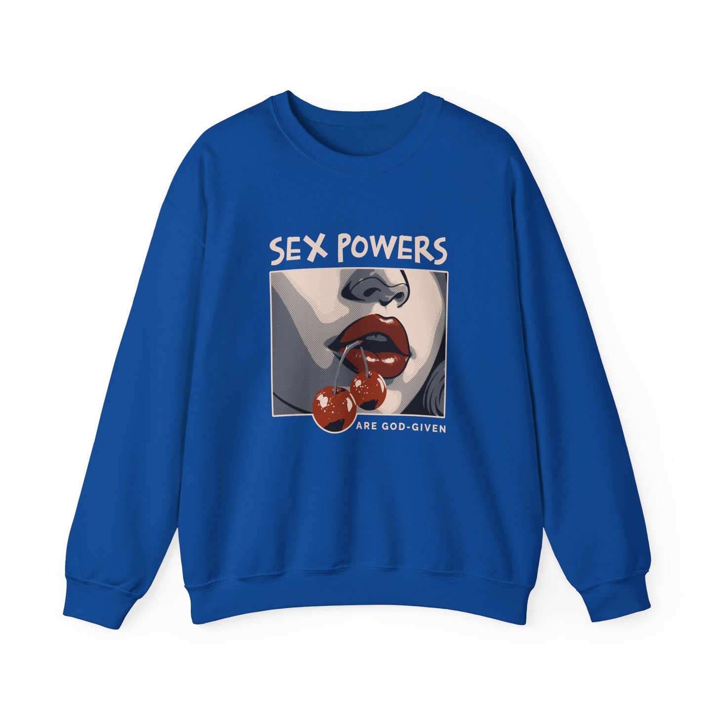 Sex Powers are God-Given  Heavy Blend™ Crewneck Sweatshirt