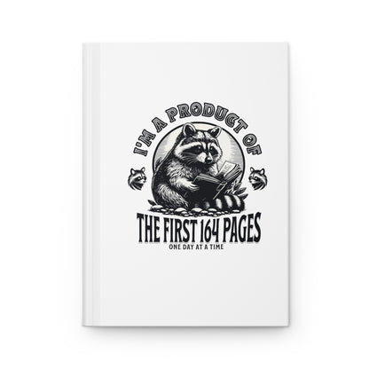 First 164 Pages Hardcover Journal Matte