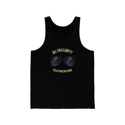 All This Clarity Unisex Jersey Tank