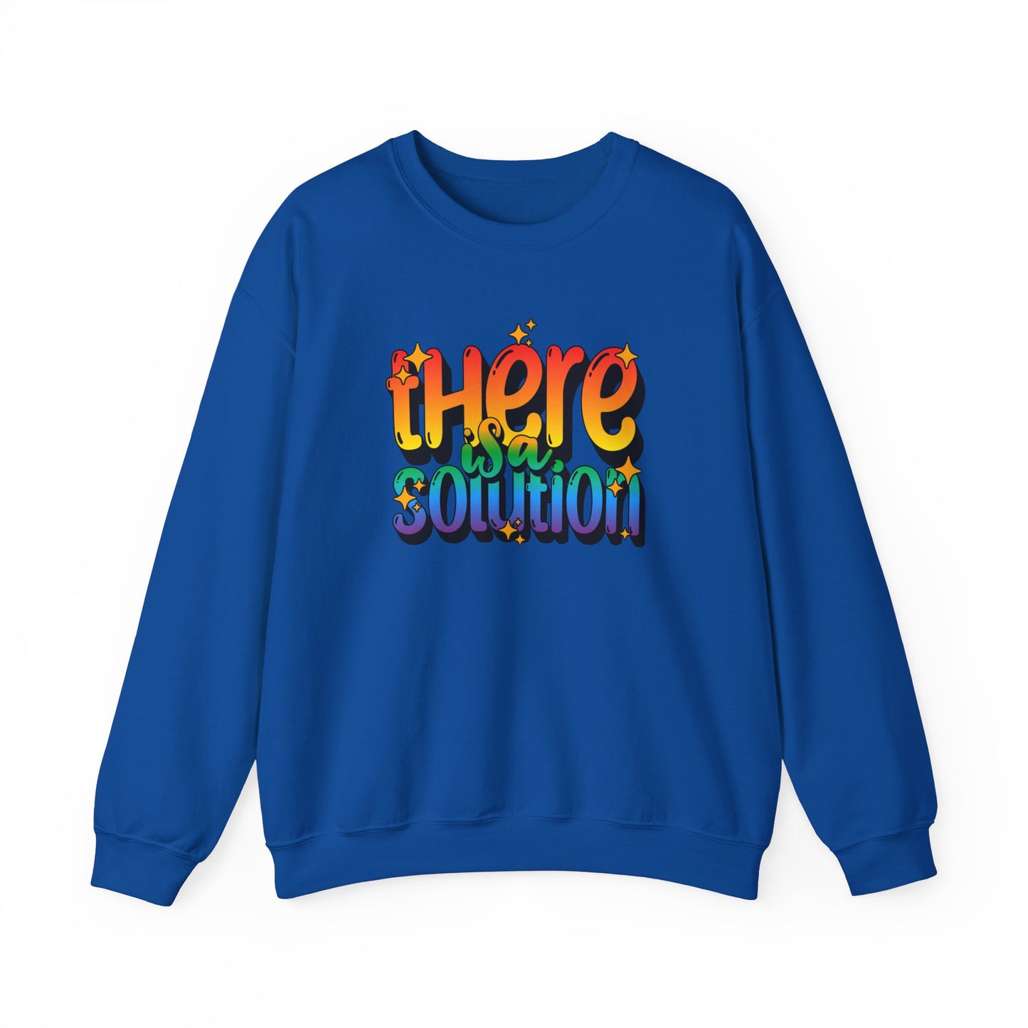 There is a Solution Unisex Heavy Blend™ Crewneck Sweatshirt