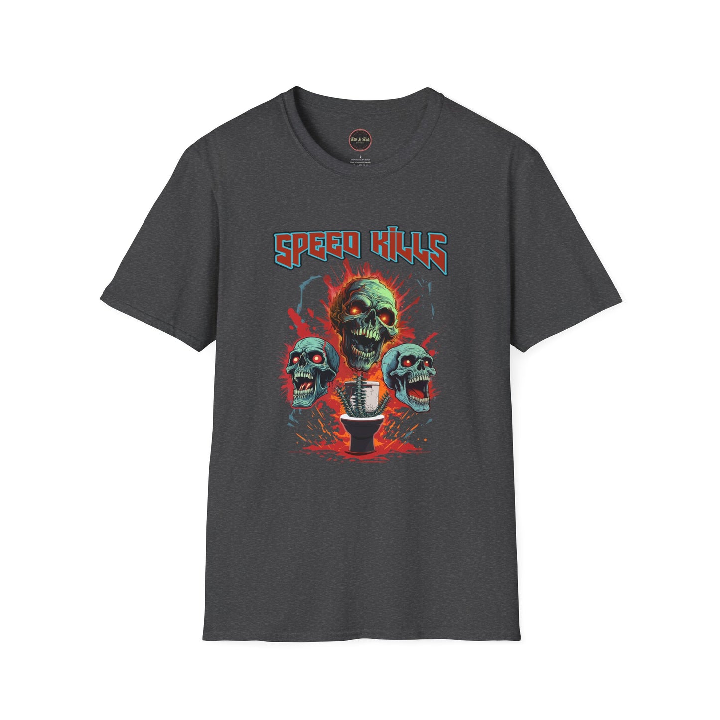 Speed Kills Unisex Softstyle T-Shirt