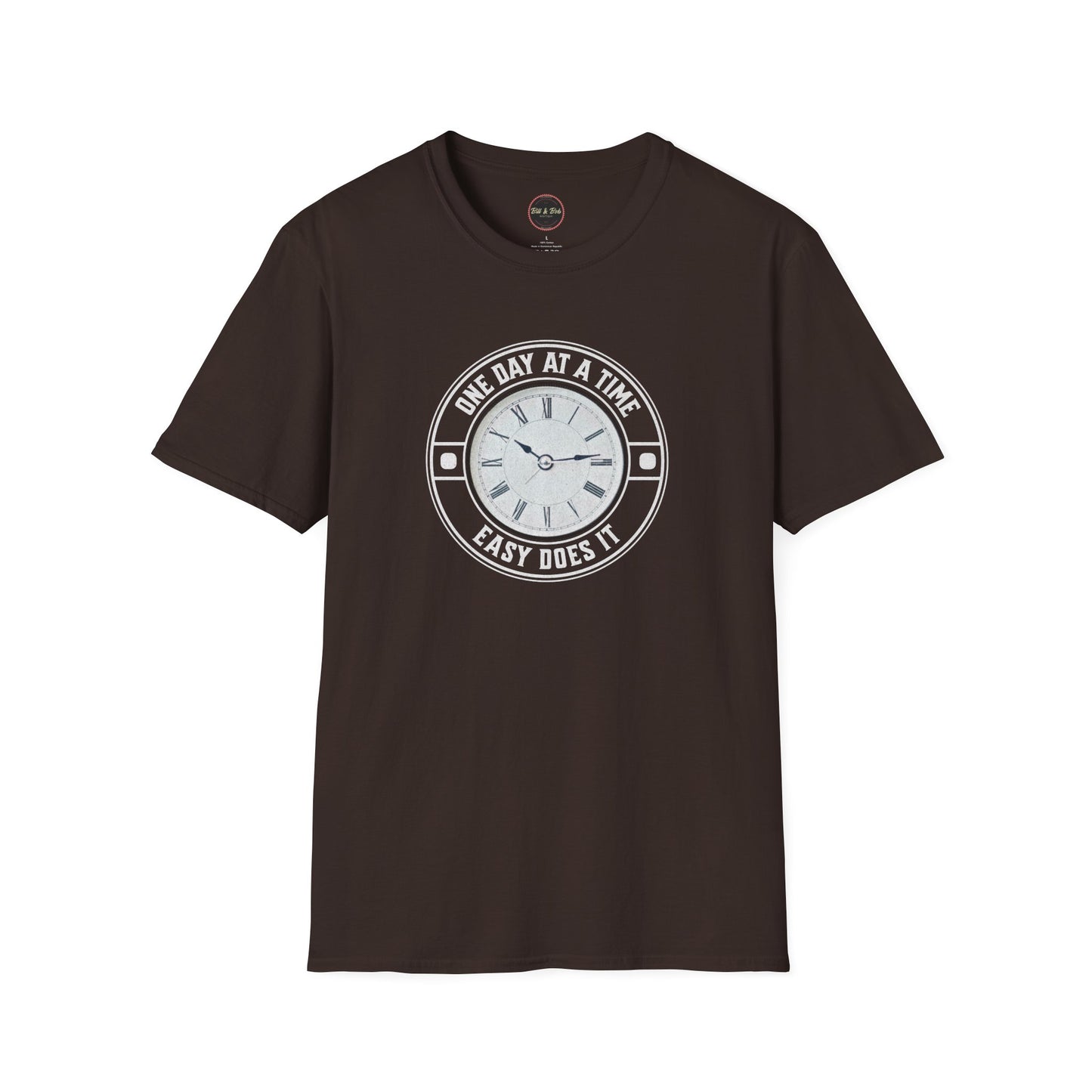One Day Easy Does It Unisex Softstyle T-Shirt
