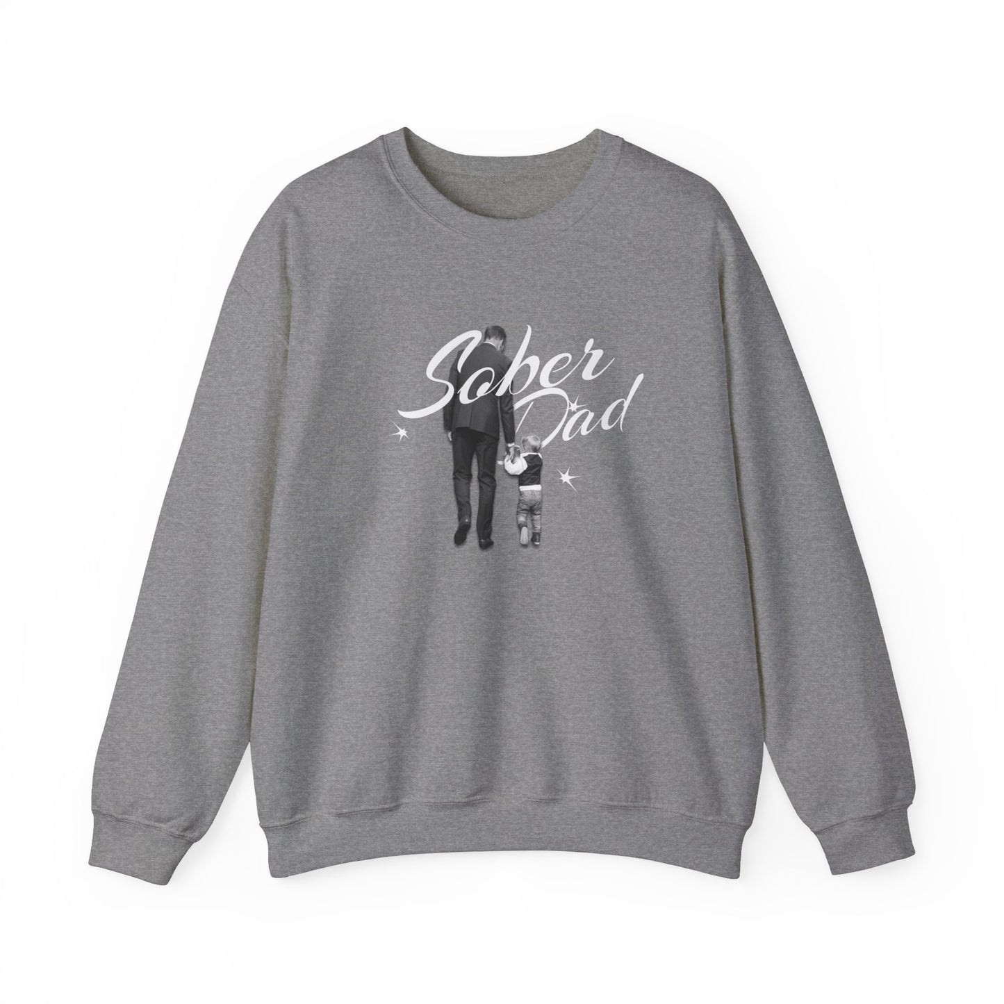 Sober Dad Unisex Heavy Blend™ Crewneck Sweatshirt