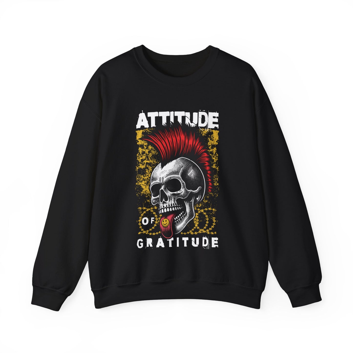 Attitude of Gratitude Unisex Heavy Blend™ Crewneck Sweatshirt