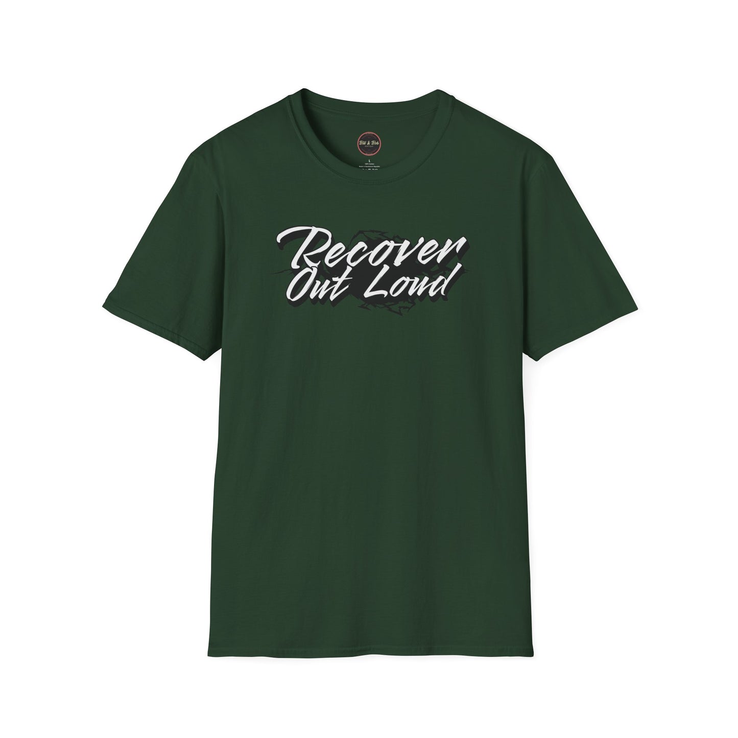Recover Out Loud Unisex Softstyle T-Shirt