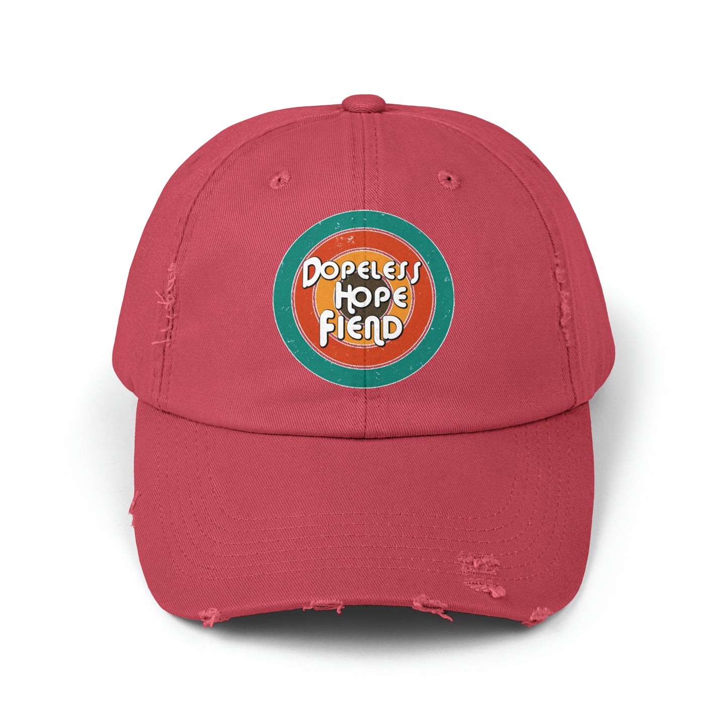 Dopeless Hope Fiend Unisex Distressed Cap