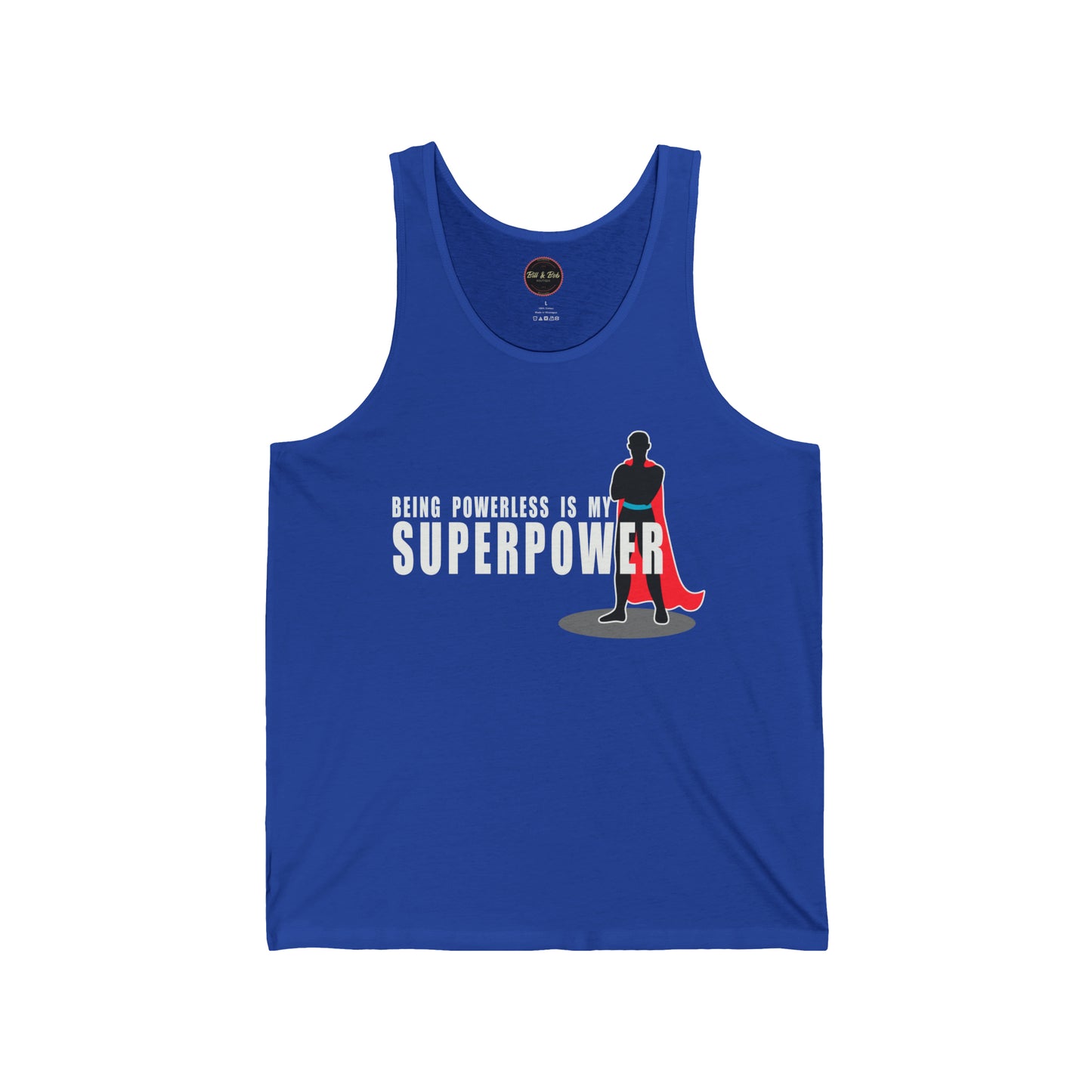 Powerlessness Unisex Jersey Tank