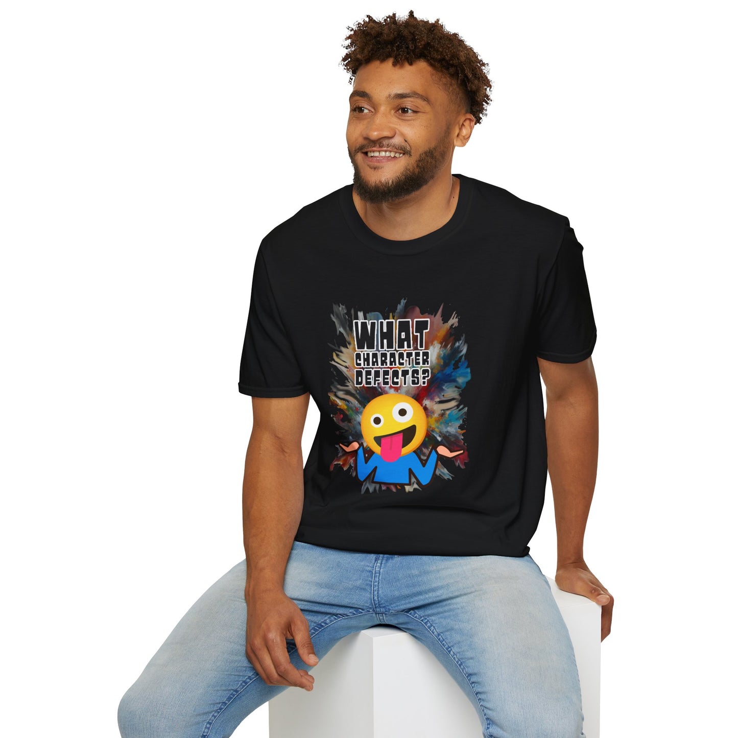 What Character Defects? Unisex Softstyle T-Shirt