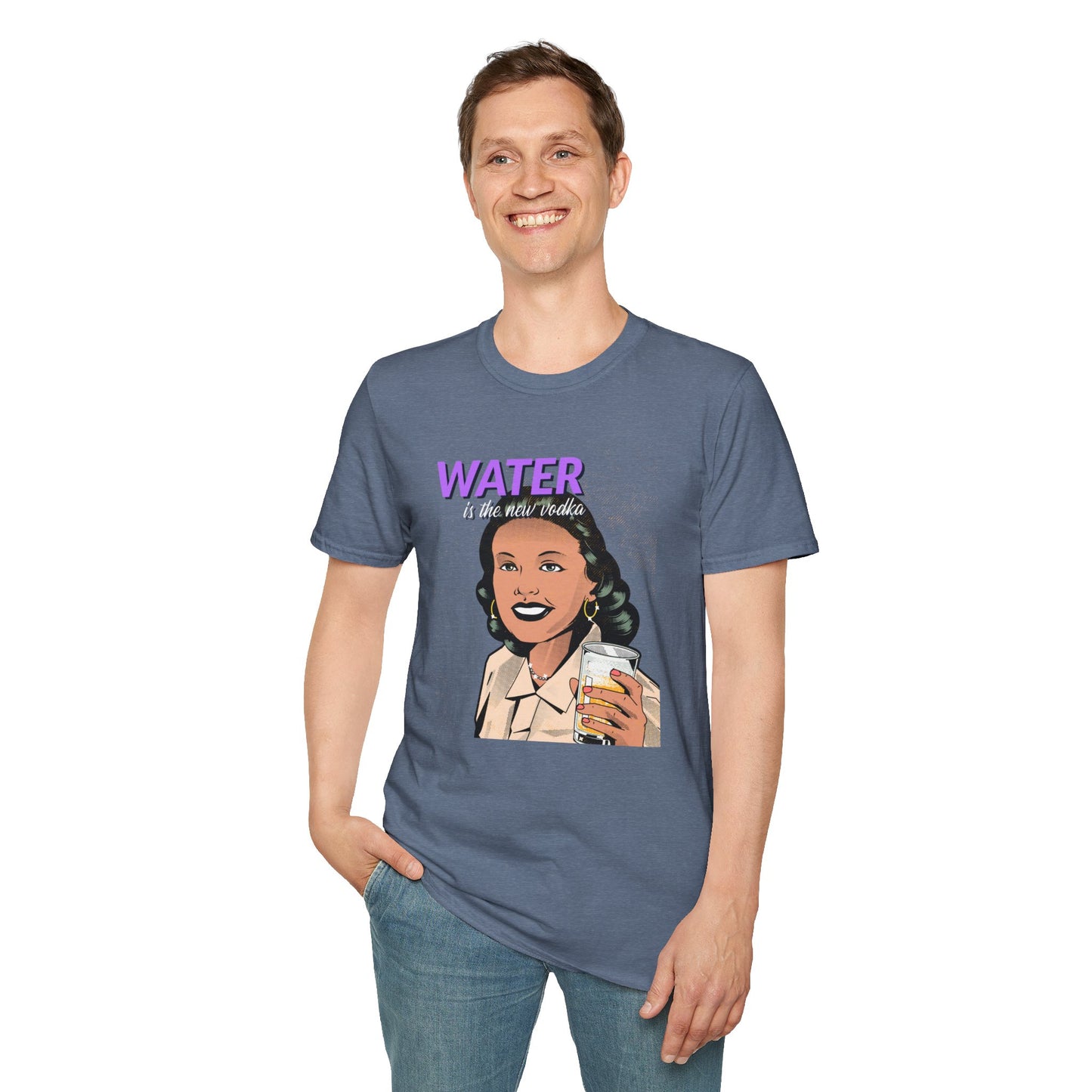 Water is the New Vodka Unisex Softstyle T-Shirt
