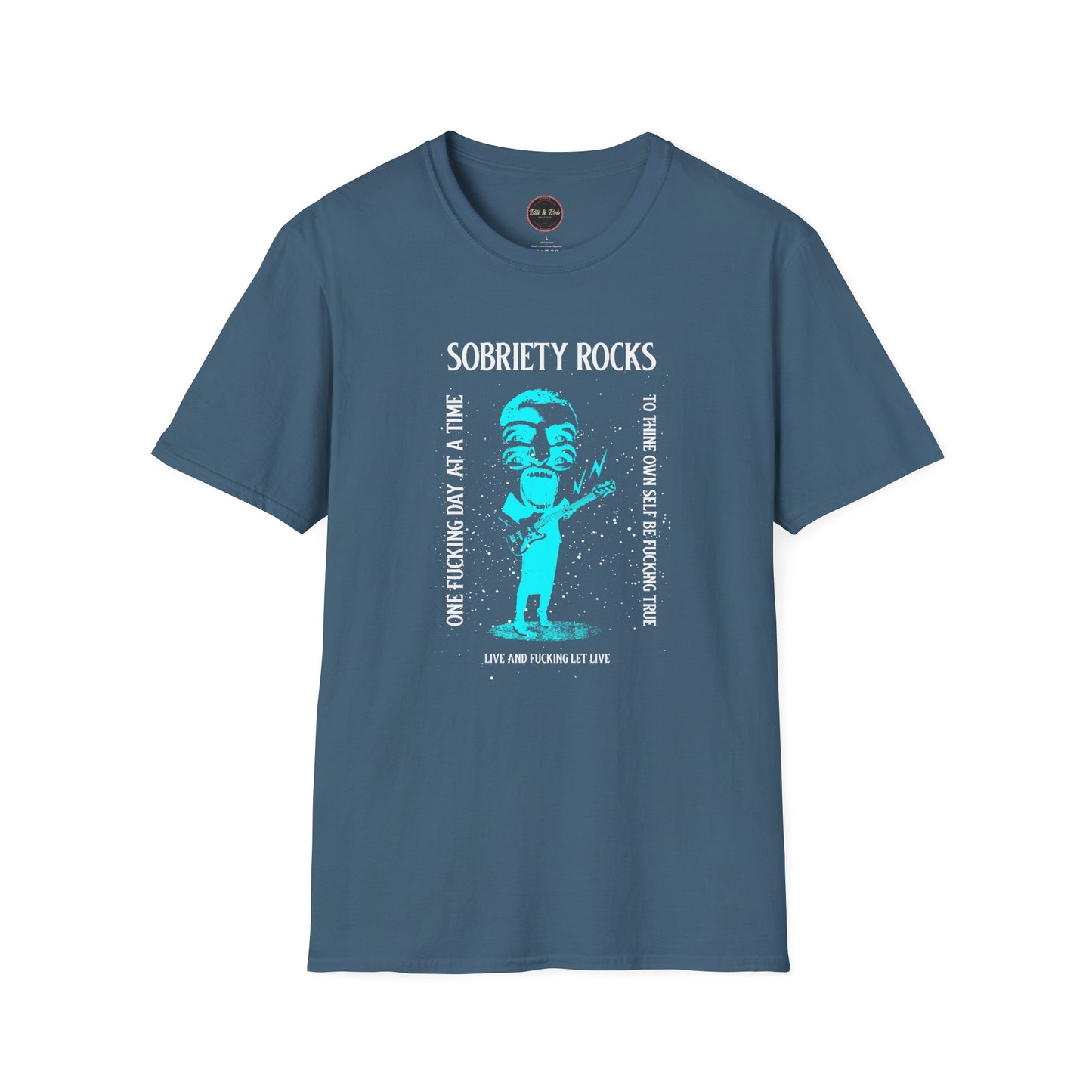 Sobriety Rocks Unisex Softstyle T-Shirt
