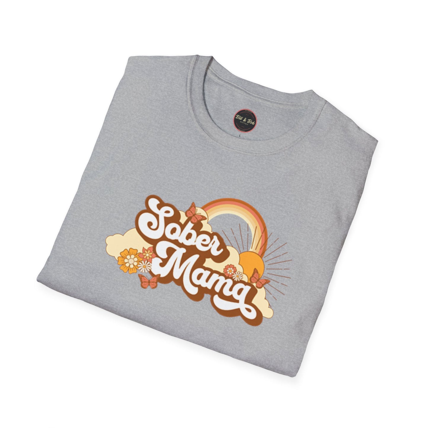 Sober Mama Unisex Softstyle T-Shirt