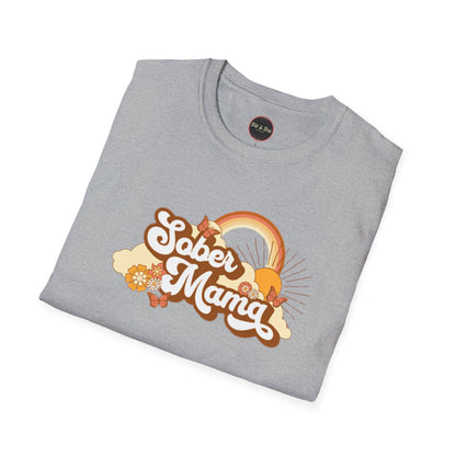 Sober Mama Unisex Softstyle T-Shirt