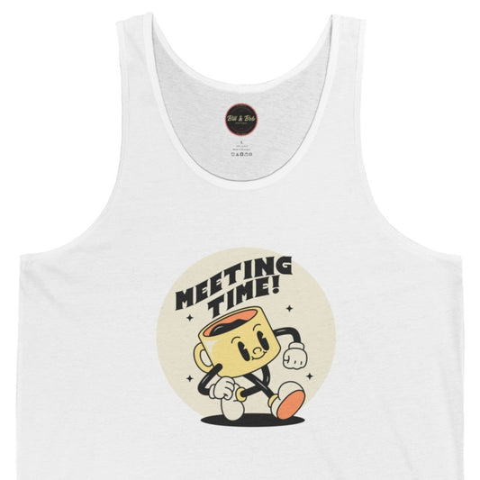 Meeting Time Unisex Jersey Tank