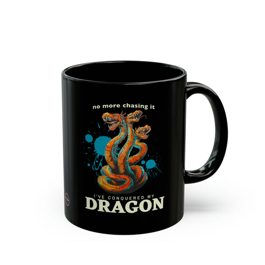 Dragon Slayer Black Mug (11oz, 15oz)