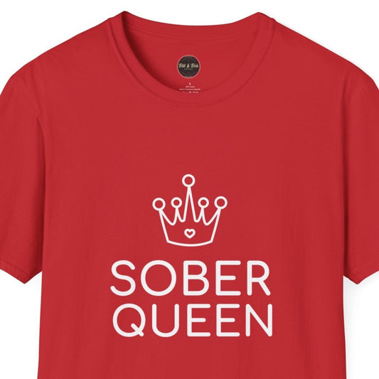 Sober Queen Unisex Softstyle T-Shirt