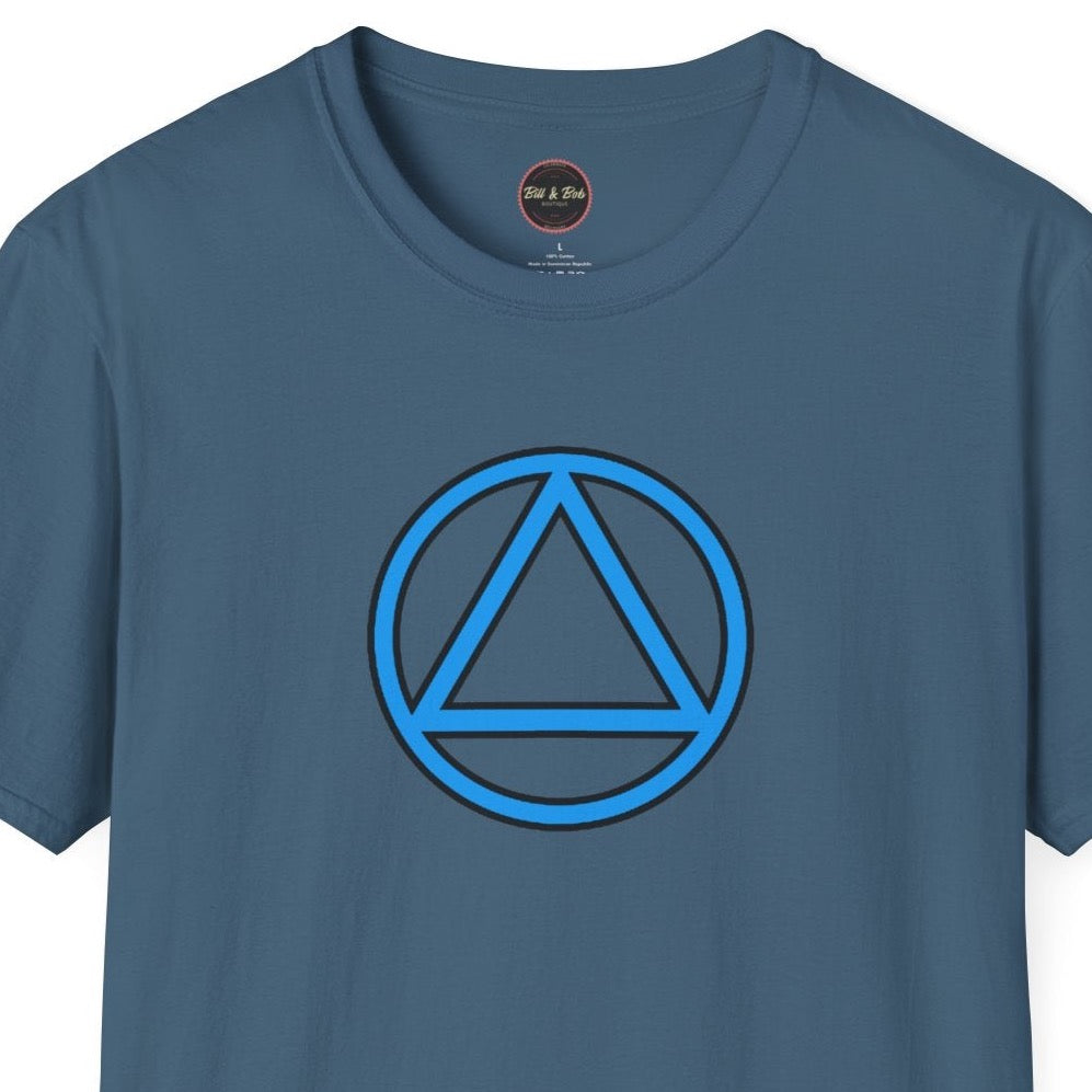 Simple AA Logo Unisex Softstyle T-Shirt