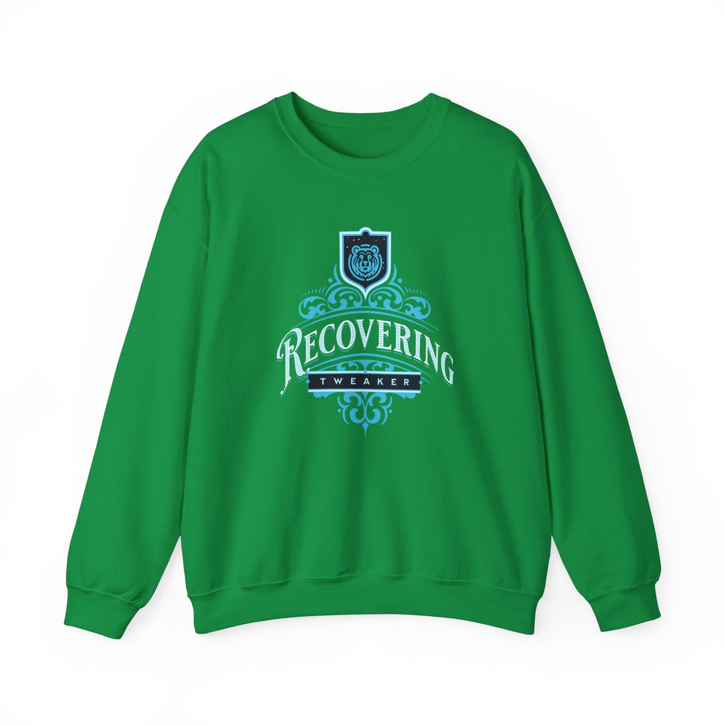 Recovering Tweaker Unisex Heavy Blend™ Crewneck Sweatshirt