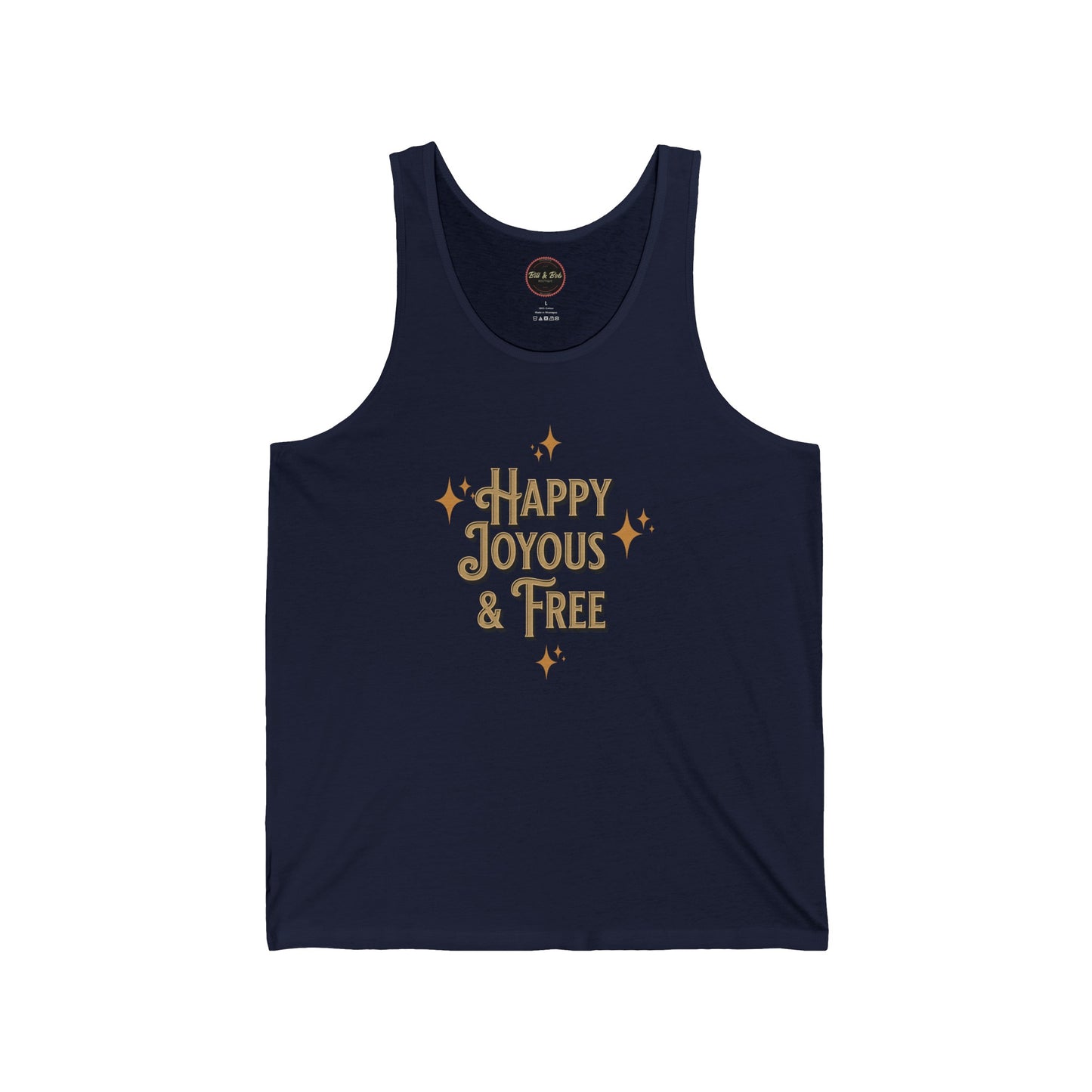 Happy Joyous & Free Unisex Jersey Tank