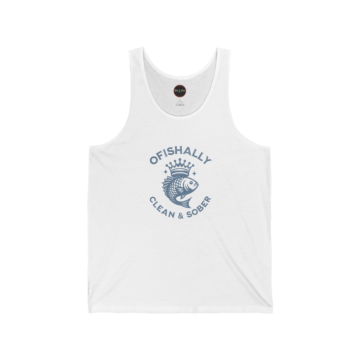 Ofishally Sober Unisex Jersey Tank