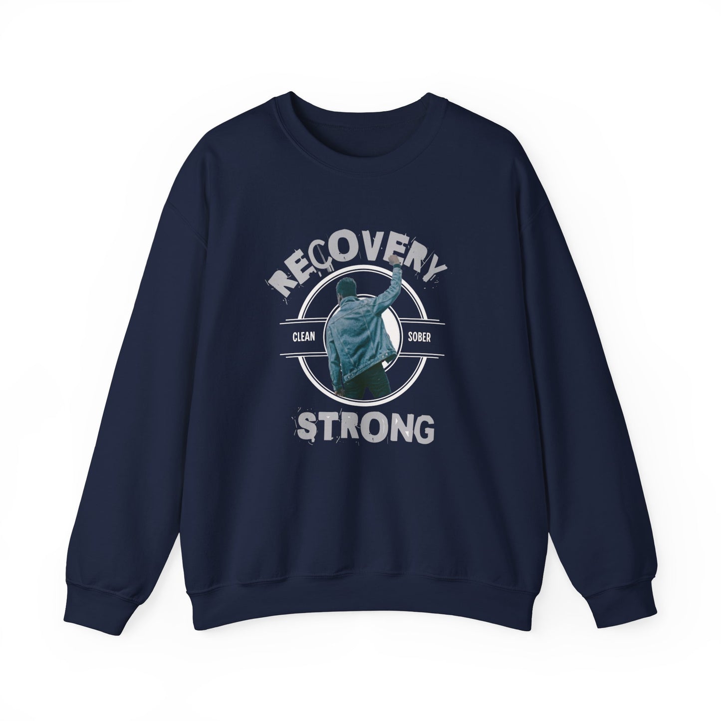 Recovery Strong Unisex Heavy Blend™ Crewneck Sweatshirt