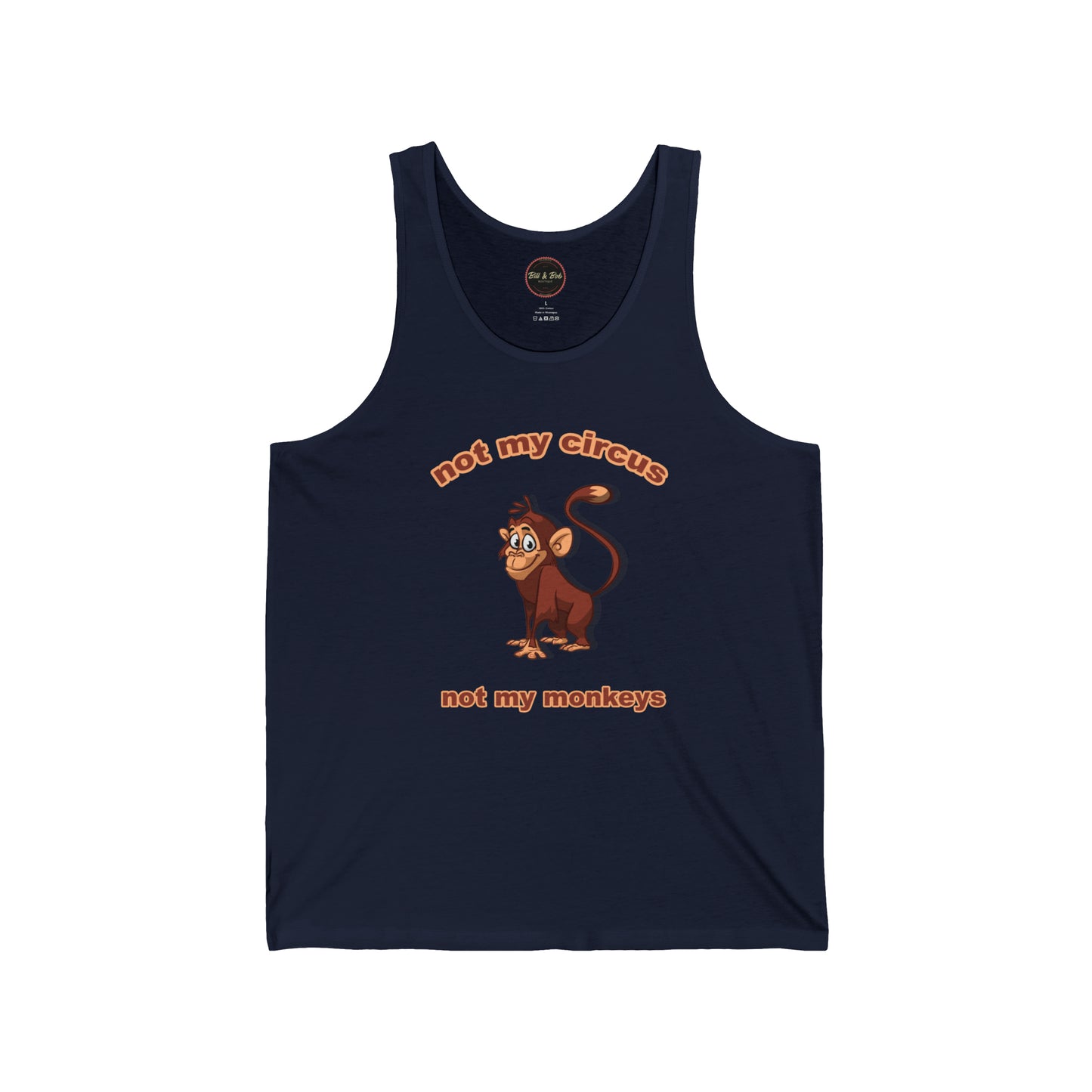 Not my Circus Unisex Jersey Tank