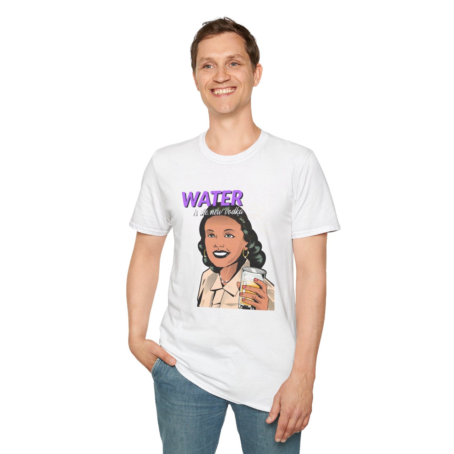 Water is the New Vodka Unisex Softstyle T-Shirt