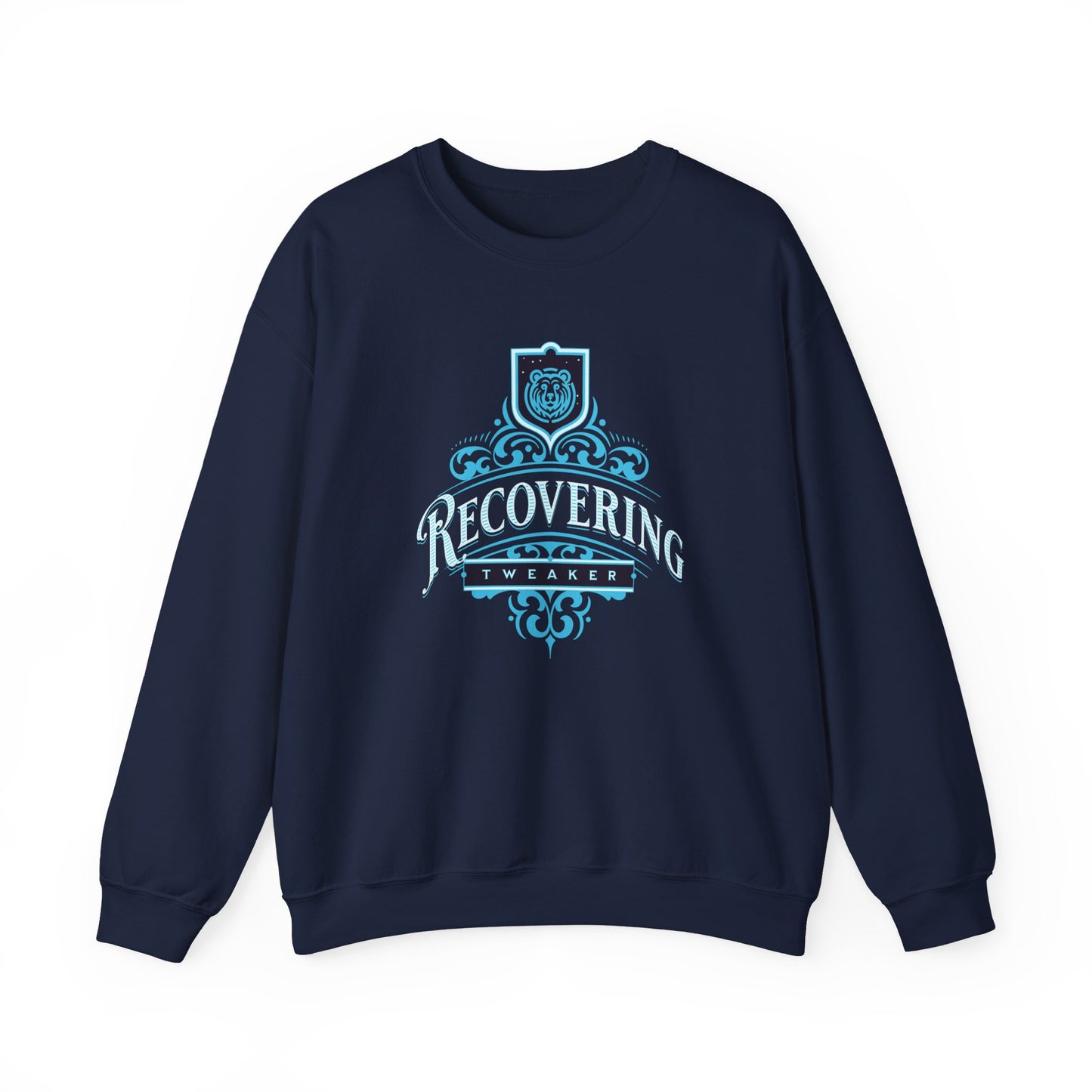 Recovering Tweaker Unisex Heavy Blend™ Crewneck Sweatshirt