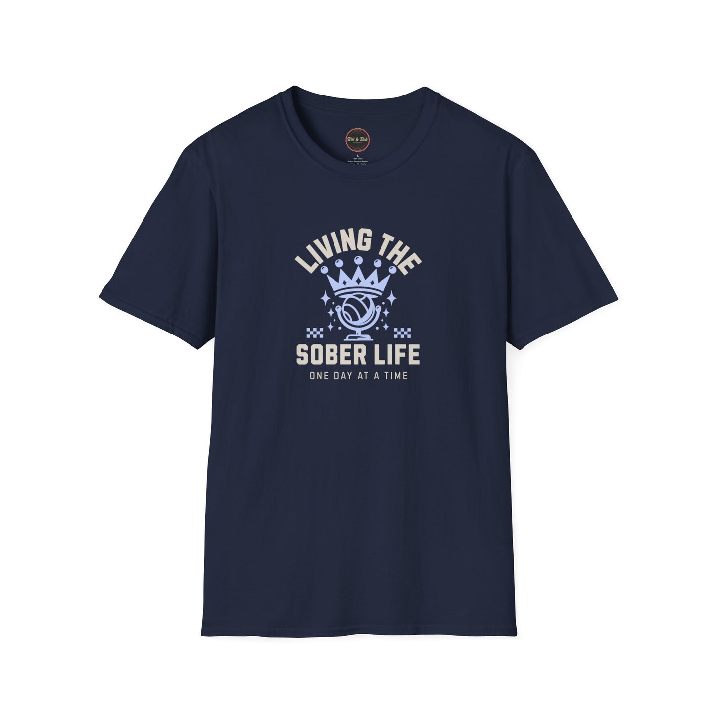 Living the Sober Life Unisex Softstyle T-Shirt