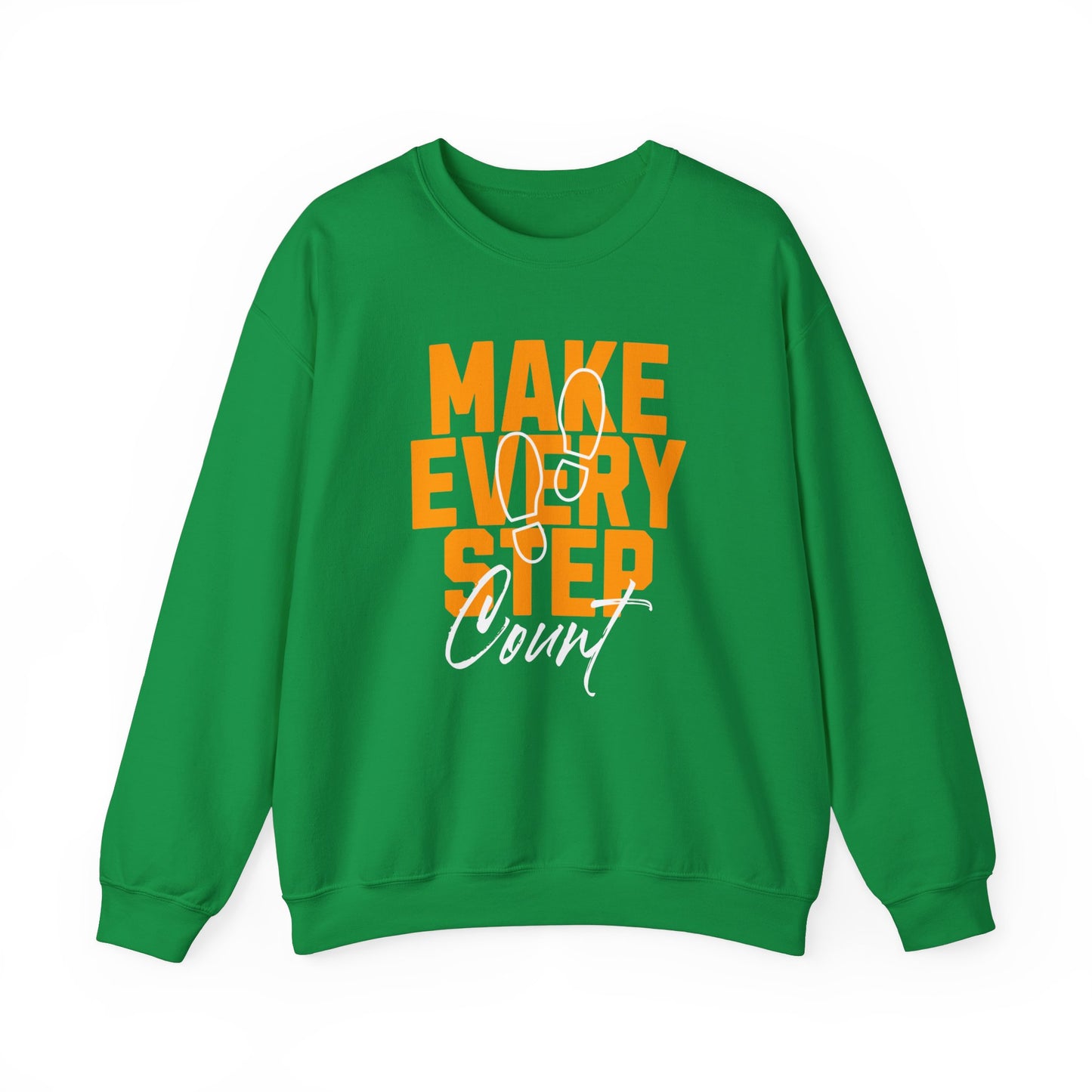 Make Every Step Count Unisex Heavy Blend™ Crewneck Sweatshirt