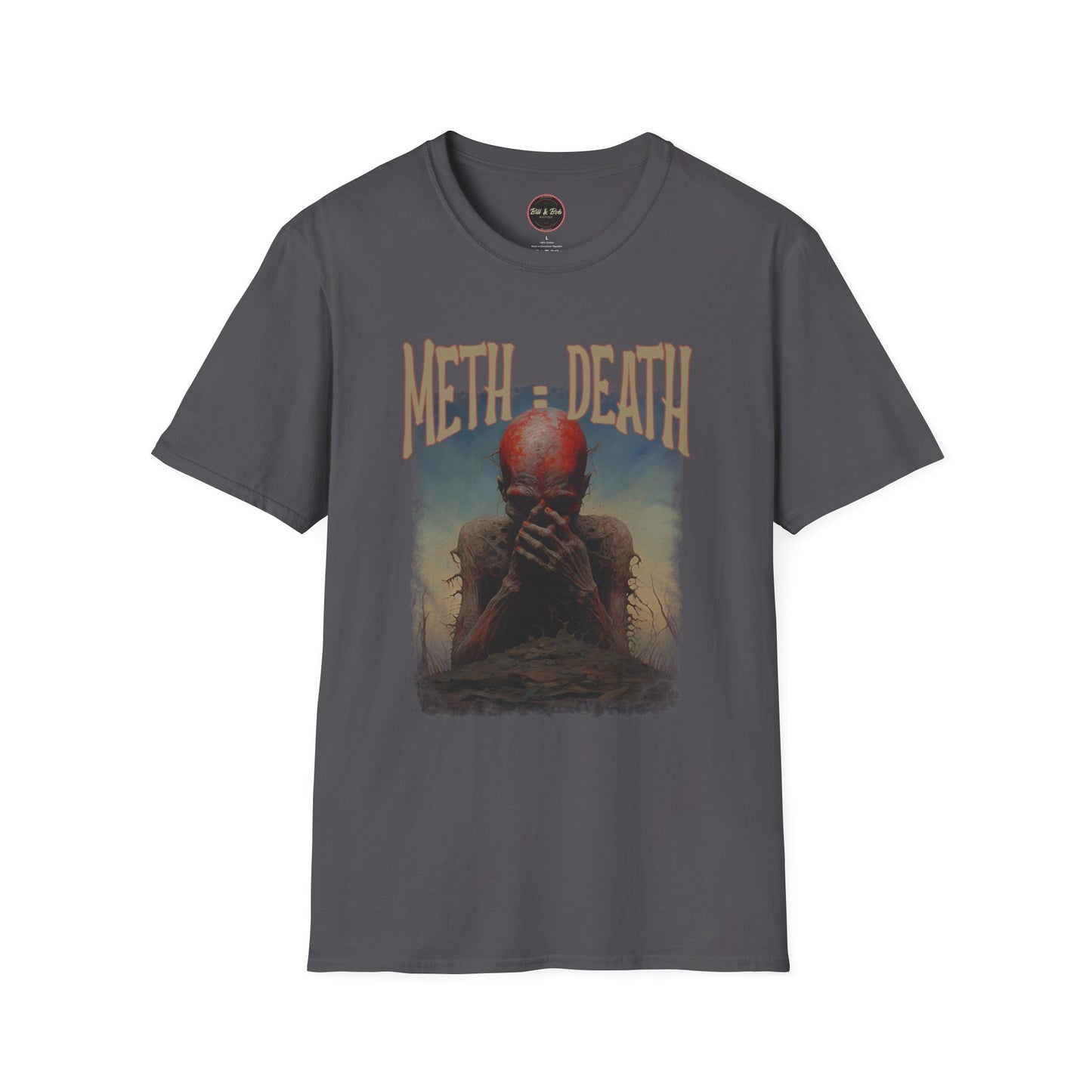Meth = Death Unisex Softstyle T-Shirt