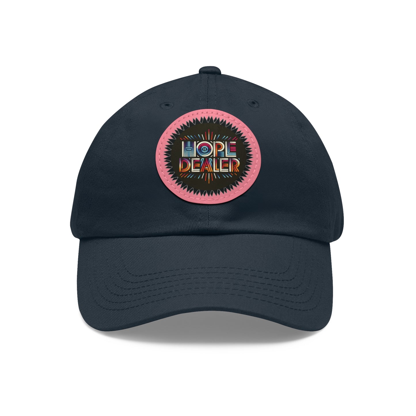 Hope Dealer Baseball Cap  Leather Patch (Round)