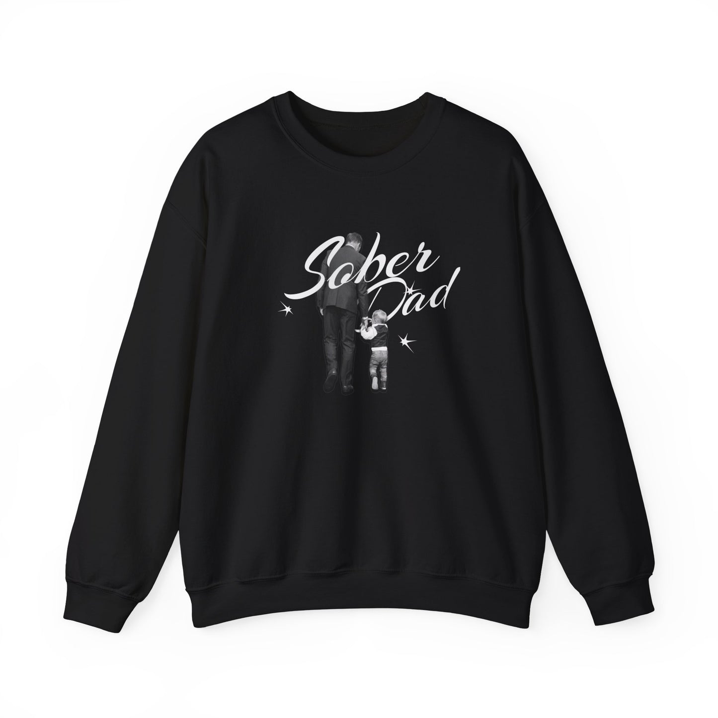 Sober Dad Unisex Heavy Blend™ Crewneck Sweatshirt