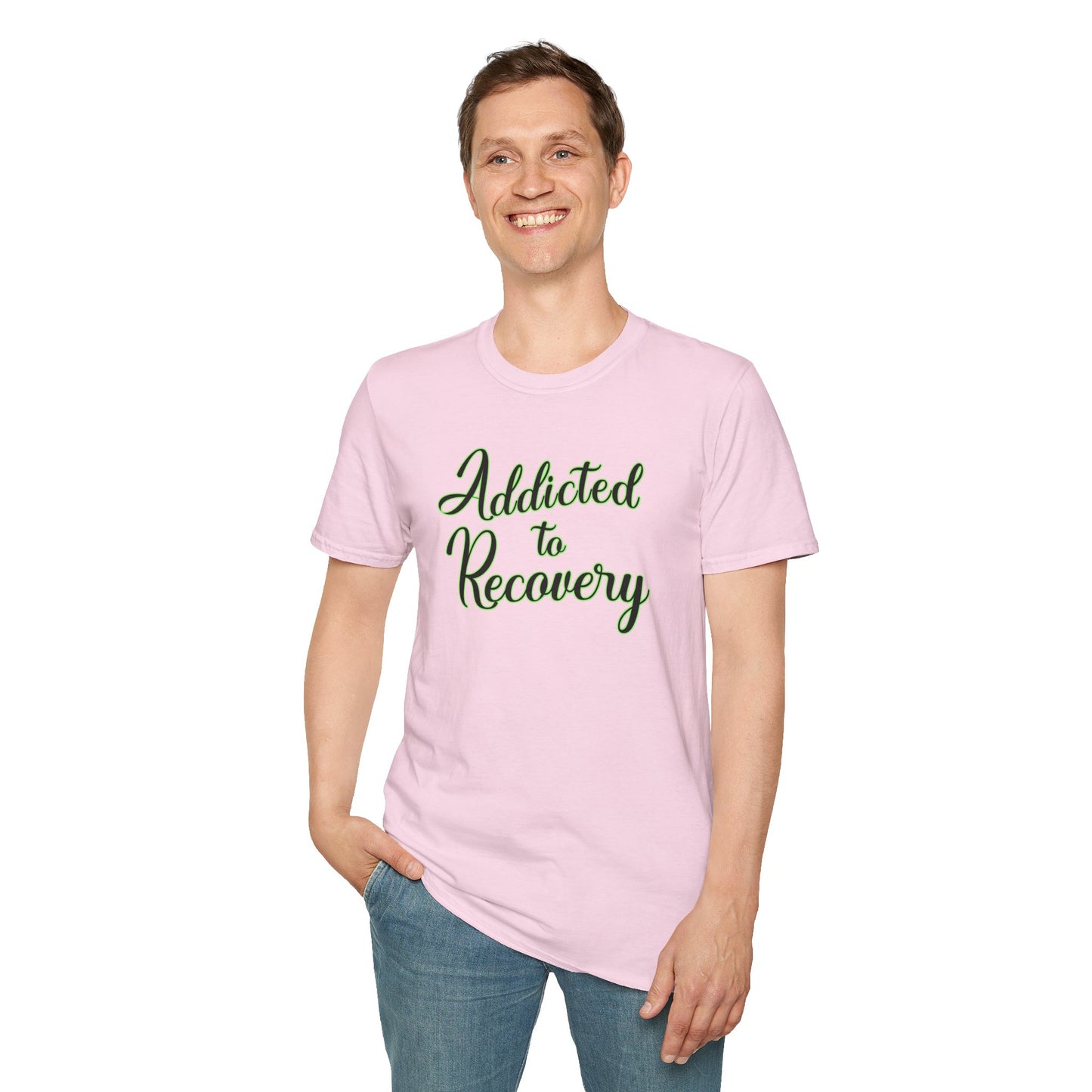 Addicted to Recovery Unisex Softstyle T-Shirt