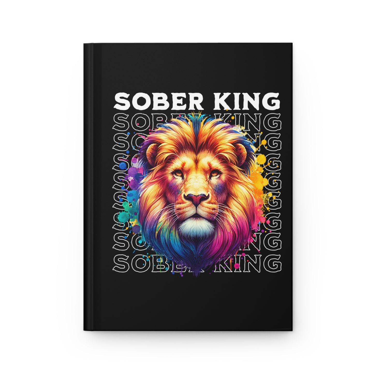 Sober King Hardcover Journal Matte