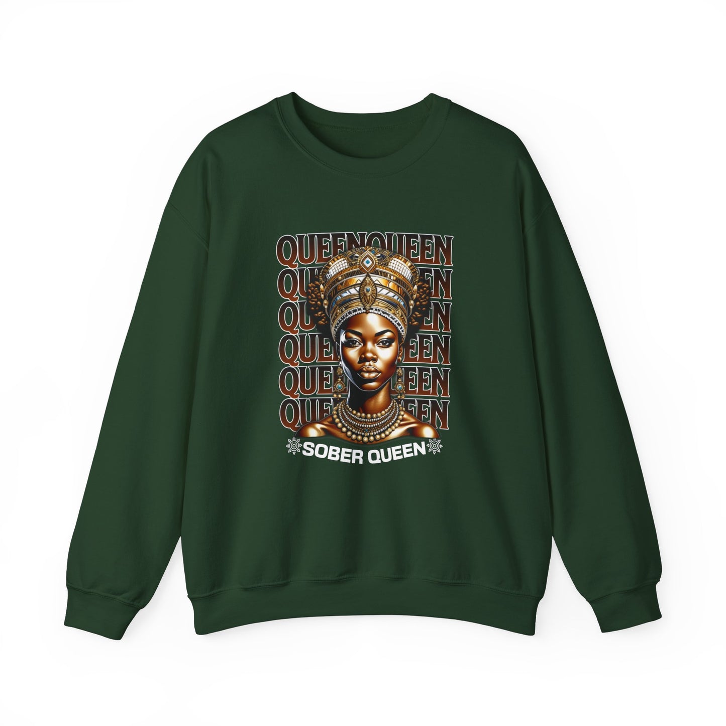 Sober Queen Unisex Heavy Blend™ Crewneck Sweatshirt