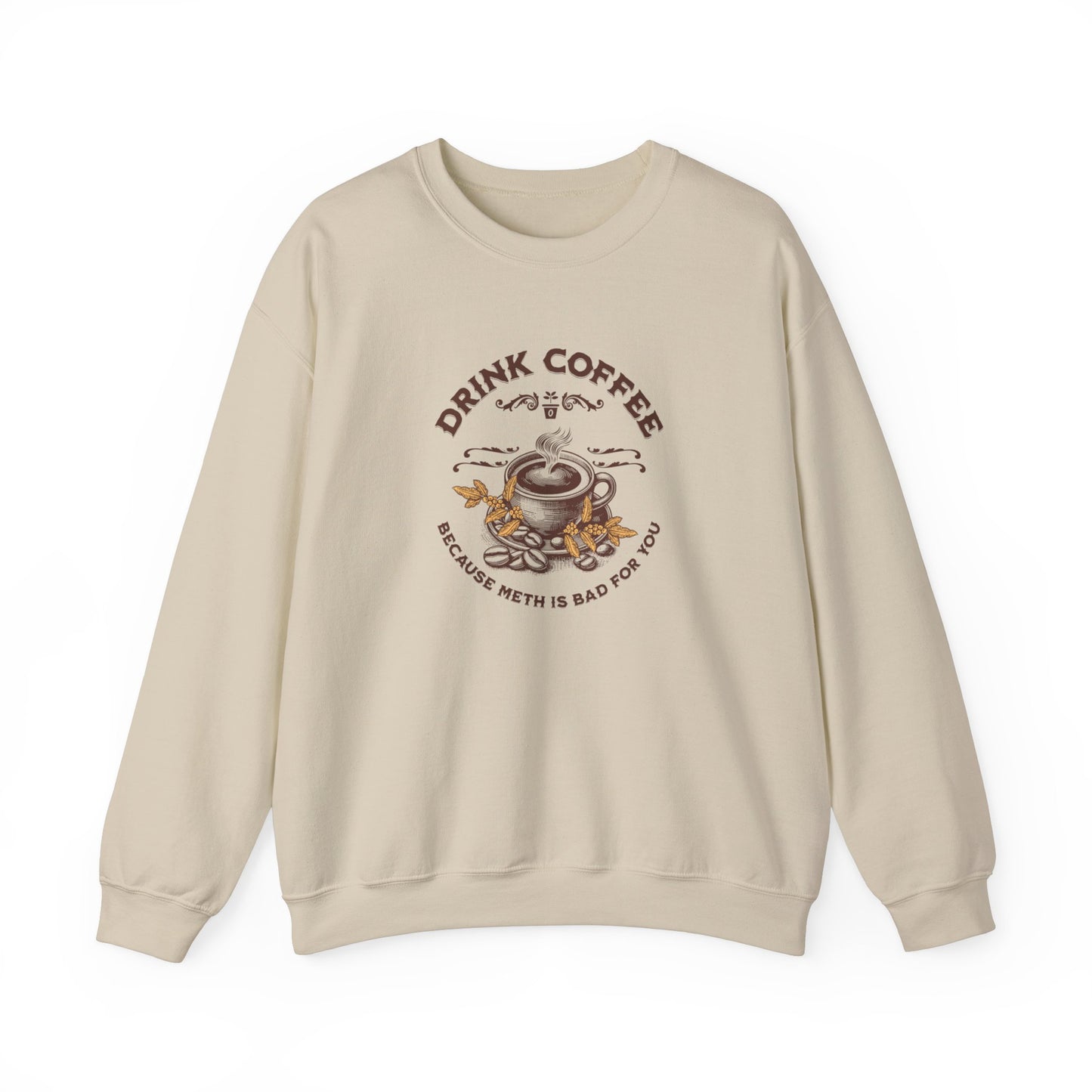 Coffee Unisex Heavy Blend™ Crewneck Sweatshirt