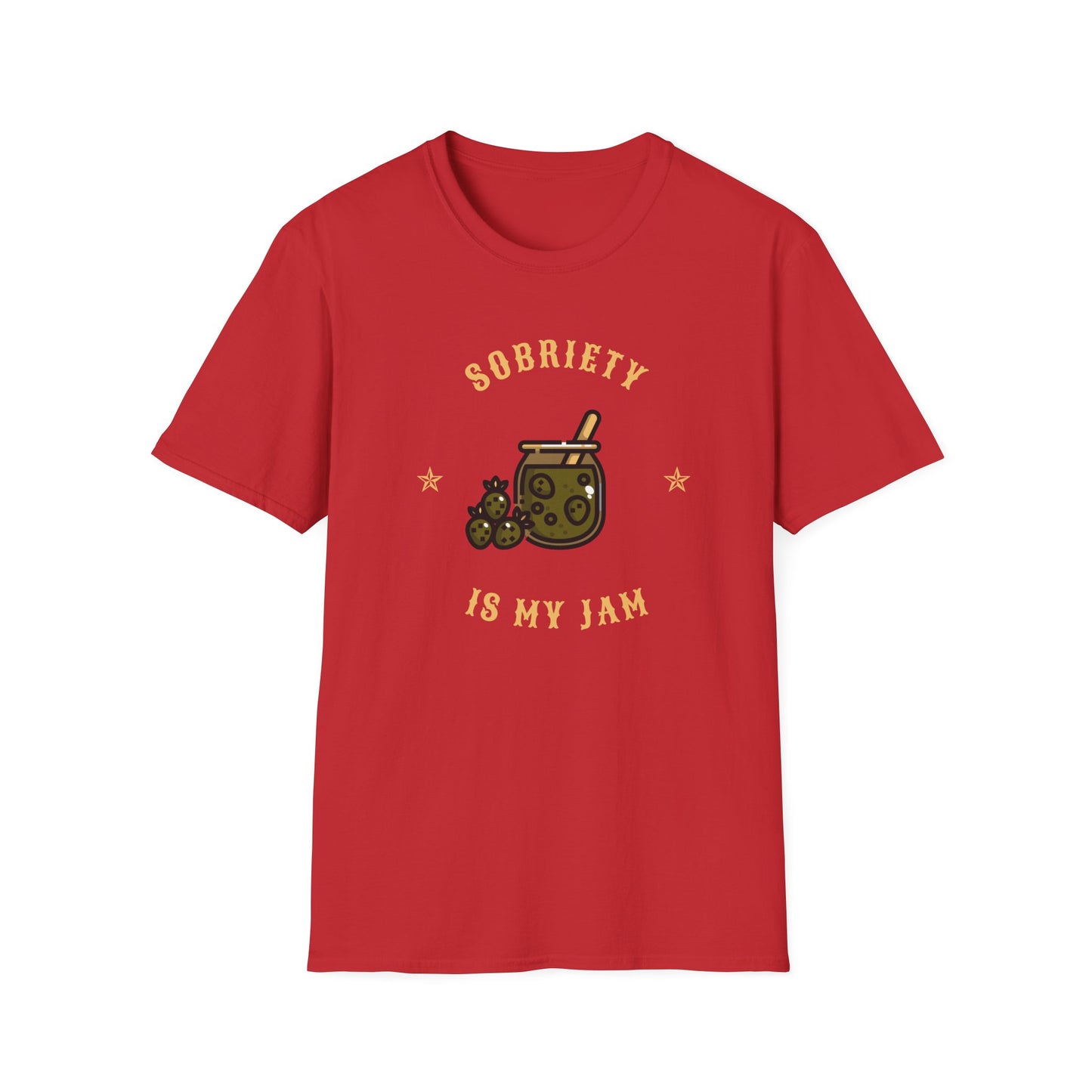 Sobriety is my Jam Unisex Softstyle T-Shirt