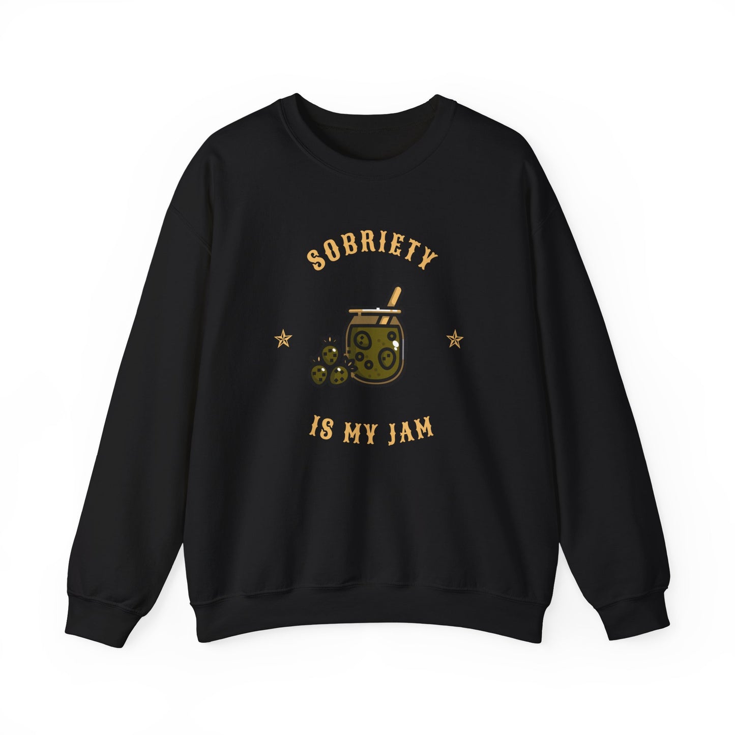 Sobriety is my Jam Unisex Heavy Blend™ Crewneck Sweatshirt