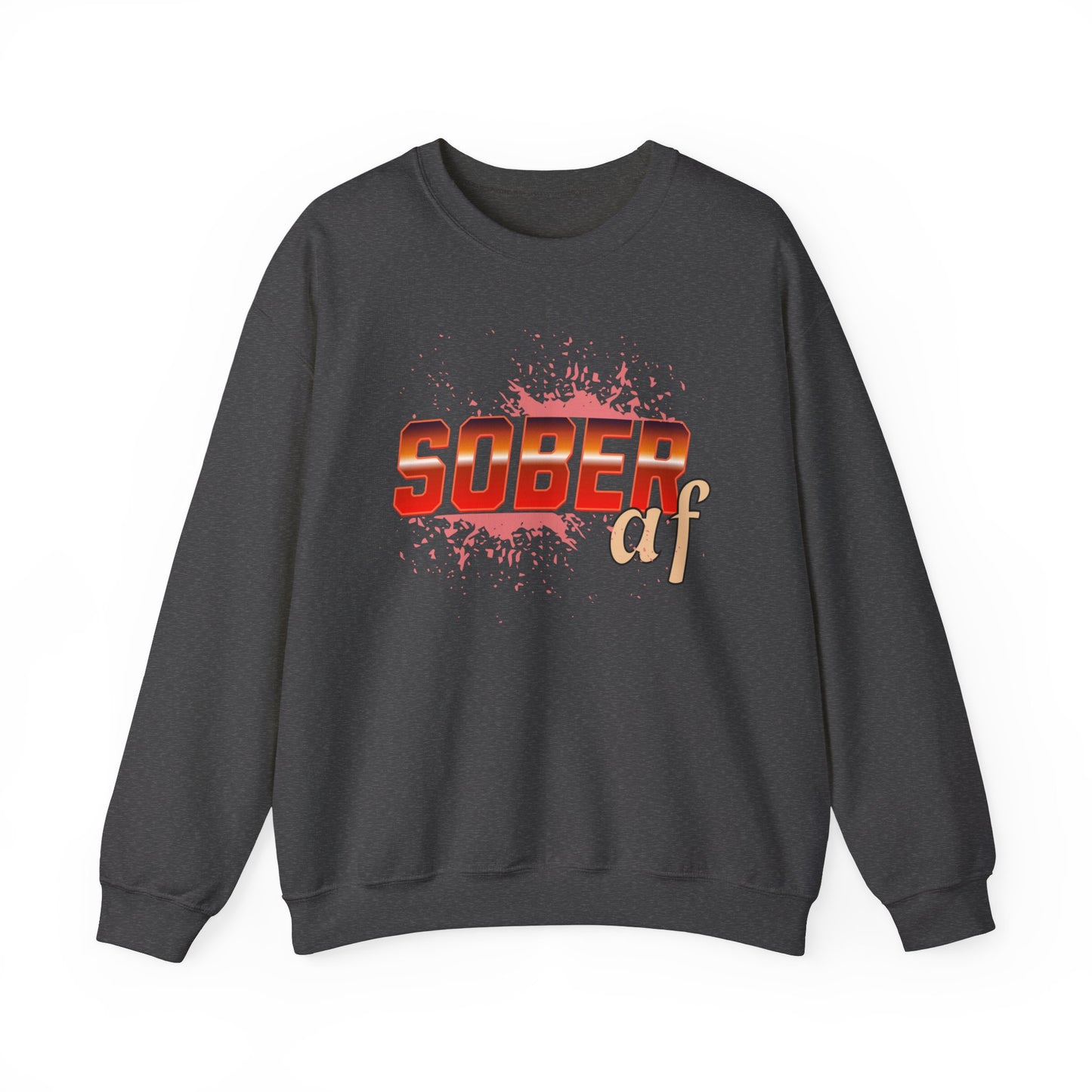 Sober AF Unisex Heavy Blend™ Crewneck Sweatshirt