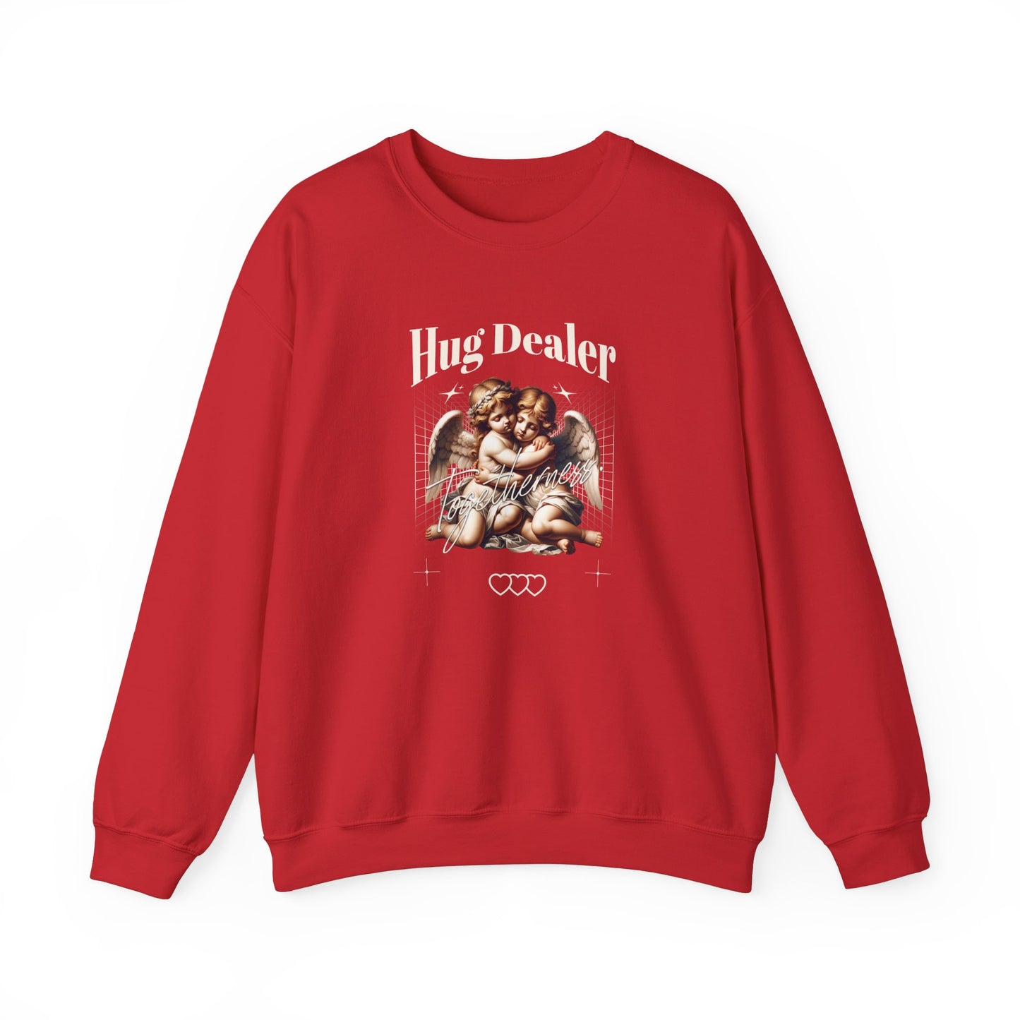 Hug Dealer Unisex Heavy Blend™ Crewneck Sweatshirt